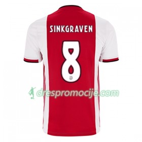 AFC Ajax Dres Daley Sinkgraven 8 Domaći 2019/20 Kratkih Rukava
